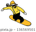 スノーボード_女_カラー 136569501