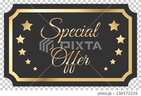 Special offer banner vector illustration 136572238