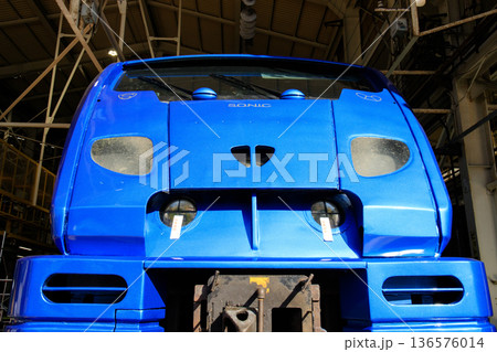 検査を受けてきれいになった883系電車（JR九州　ソニック） 136576014