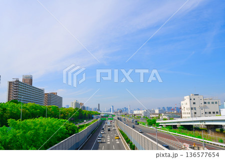 【東京都】5月・品川区の都市風景 136577654