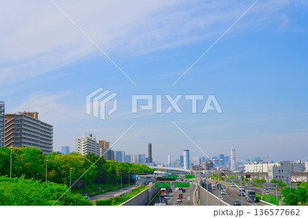 【東京都】5月・品川区の都市風景 136577662