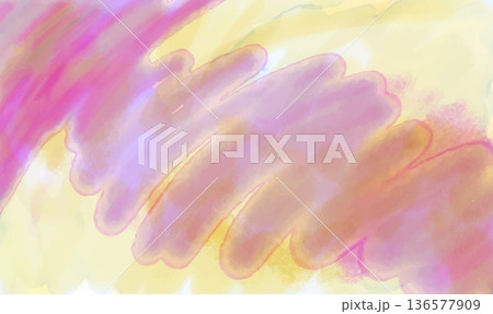Abstract hand drawn colorful watercolor background 136577909