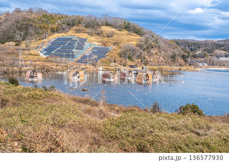 水没したリゾート施設4　岡山県瀬戸内市 136577930