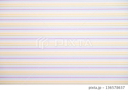 Colorful pastel striped pattern with horizontal lines in soft tones 136578637