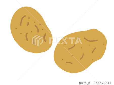 じゃがいものイラスト素材 136578831