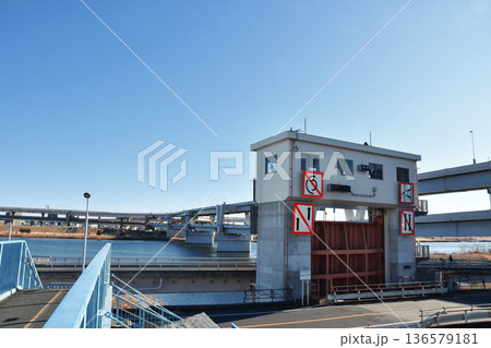 隅田水門_01 隅田水門_01 136579181