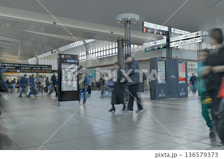 広島駅山陽本線の改札口<2026年2月> 広島駅山陽本線の改札口<2026年2月> 136579373