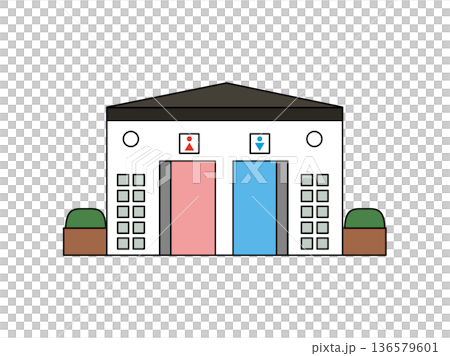 公共廁所圖 136579601