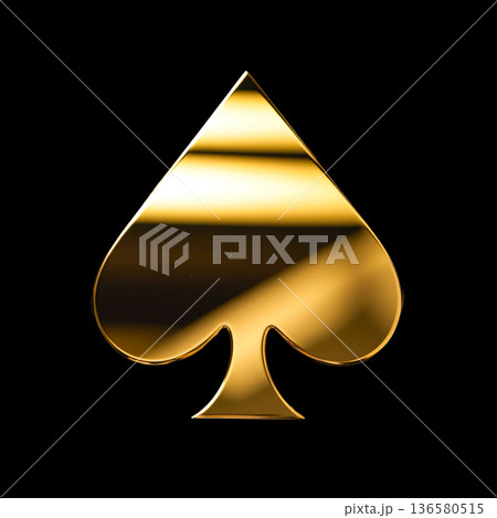 金のスペード 136580515