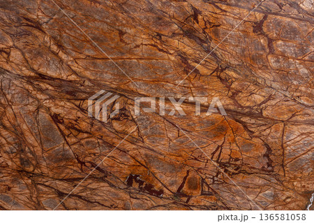 Bidasar Brown Marble background. Slab photo. Bidasar Brown Marble background. Slab photo. 136581058