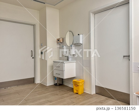 a therapist's office in a city polyclinic in Moscow 136581150