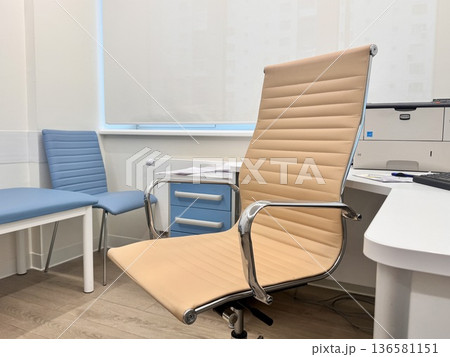 a therapist's office in a city polyclinic in Moscow 136581151