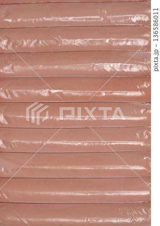 Frankfurter Sausages in Vacuum Packaging Frankfurter Sausages in Vacuum Packaging 136586011