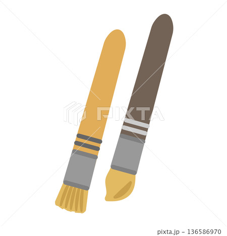 筆　イラスト 136586970