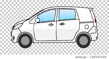 コンパクトカー 136587456
