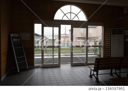日高本線 旧新冠駅 駅舎 日高本線 旧新冠駅 駅舎 136587901