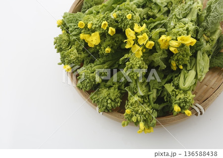 菜の花竹笊 136588438