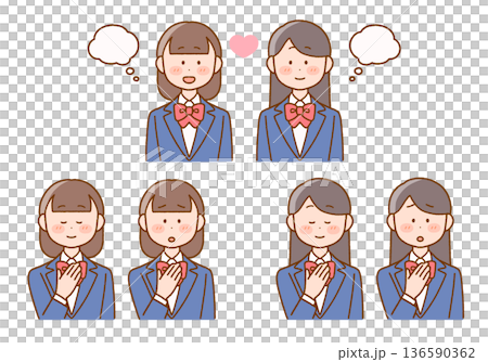 女同性戀學生愛情插畫集 | LGBTQ 與性教育材料 136590362