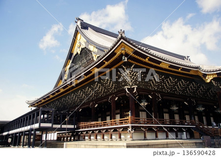 京都府 東本願寺・阿弥陀堂(重要文化財) 京都市 下京区 常葉町 2022年2月 京都府 東本願寺・阿弥陀堂(重要文化財) 京都市 下京区 常葉町 2022年2月 136590428
