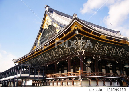 京都府 東本願寺・阿弥陀堂(重要文化財) 京都市 下京区 常葉町 2022年2月 京都府 東本願寺・阿弥陀堂(重要文化財) 京都市 下京区 常葉町 2022年2月 136590456