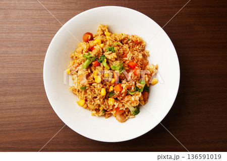 ドライカレー 136591019