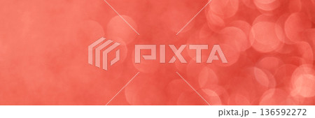 Abstract red bokeh background with soft circular light spots and blurred Abstract red bokeh background with soft circular light spots and blurred 136592272
