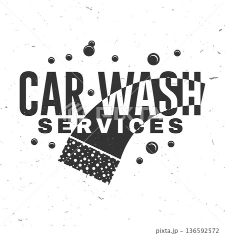 Car wash logo, emblems, badges and icons. Vector. Template for car wash logo, cleaning car, washing and service with cleaning equipment. Car wash logo, emblems, badges and icons. Vector. Template for car wash logo, cleaning car, washing and service with cleaning equipment. 136592572