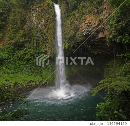 La Fortuna Waterfalls, Volcan Arenal area in Costa Rica 136594129