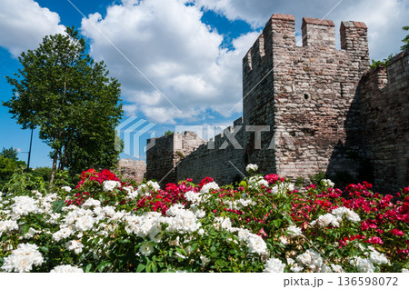The city walls of Istanbul The city walls of Istanbul 136598072
