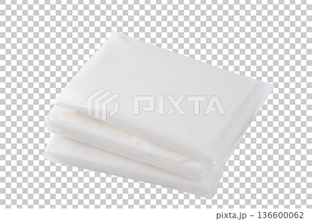 Pocket tissue on transparent background (png) 136600062