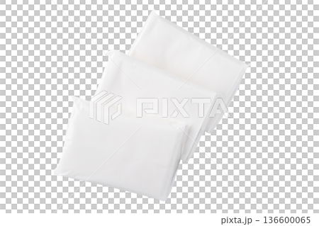 Pocket tissue on transparent background (png) Pocket tissue on transparent background (png) 136600065
