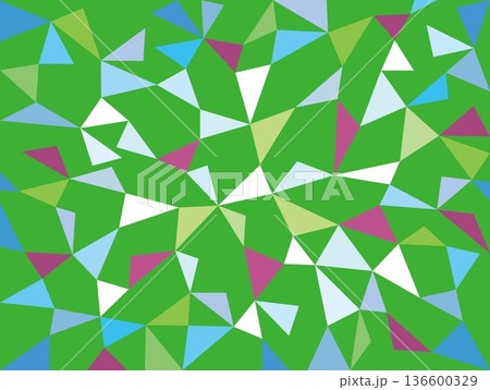 幾何学模様 三角形 カラフル グリーン ブルー 幾何学模様 三角形 カラフル グリーン ブルー 136600329