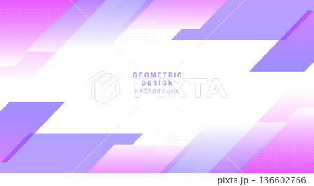 斜線とドットで組み合わせた幾何学的な背景素材 136602766