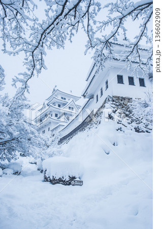 郡上八幡城（冬） 136602909