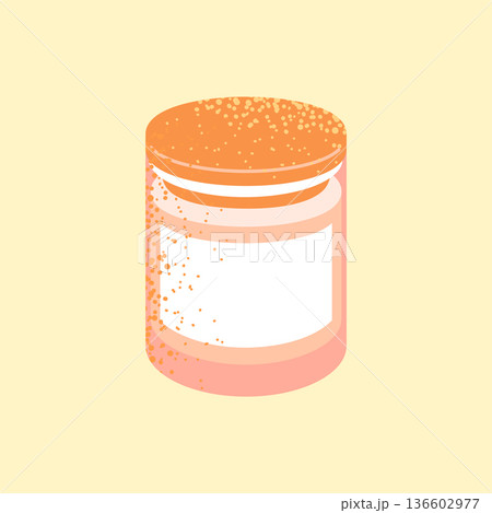 Cosmetic Jar Packaging Mockup Illustration Cosmetic Jar Packaging Mockup Illustration 136602977
