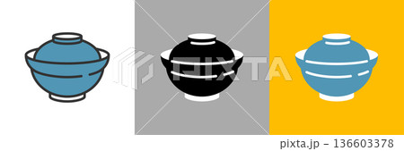 どんぶりのアイコン 136603378