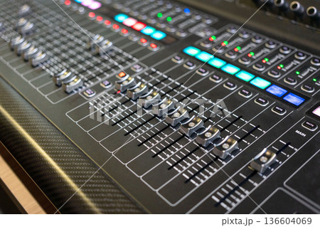 Sound mixer console system Sound mixer console system 136604069