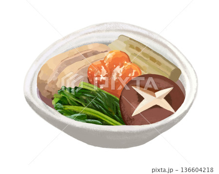 治部煮(石川県の郷土料理) 治部煮(石川県の郷土料理) 136604218
