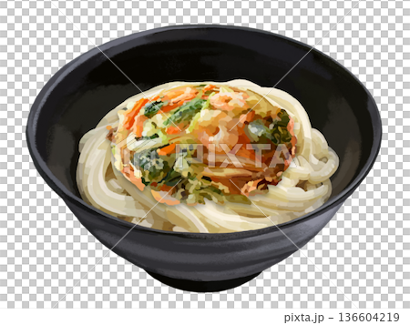 噴射烏龍麵（什錦炸麵） 136604219