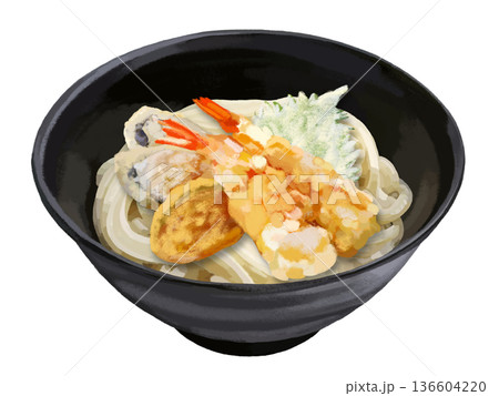 ぶっかけうどん(天ぷら) ぶっかけうどん(天ぷら) 136604220