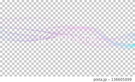 彩色波浪背景線白色背景背景用於演示等。 136605899