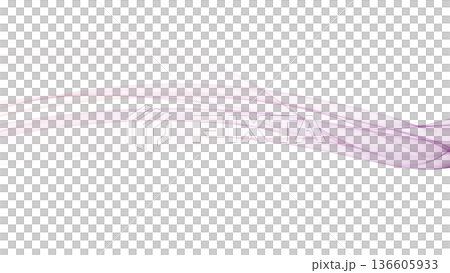 彩色波浪背景線白色背景背景用於演示等。 136605933