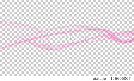 粉色波浪背景線白色背景PowerPoint背景 136606067