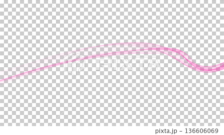 粉色波浪背景線白色背景PowerPoint背景 136606069