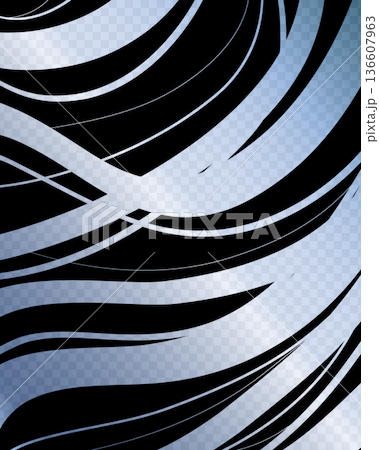 Abstract curved line art, background material, vector material Abstract curved line art, background material, vector material 136607963