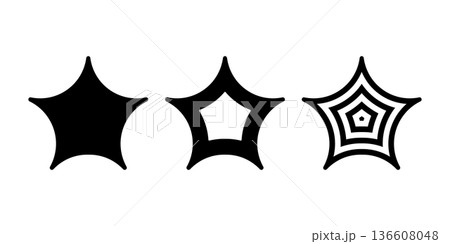 star vector icon logo cartoon shape symbol silhouette character illustration doodle clip art design star vector icon logo cartoon shape symbol silhouette character illustration doodle clip art design 136608048