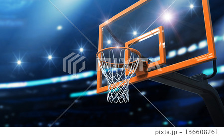 Basketball arena	 136608261
