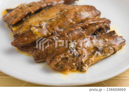 イワシの蒲焼き イワシの蒲焼き 136608660