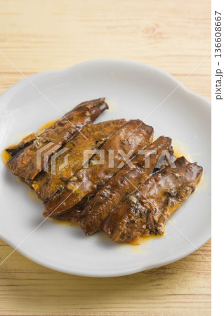 イワシの蒲焼き イワシの蒲焼き 136608667