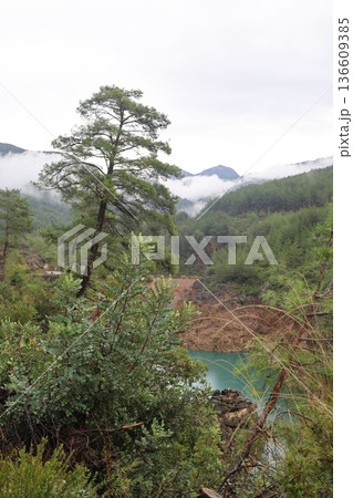 Mountain lake landscape. High quality photo 136609385